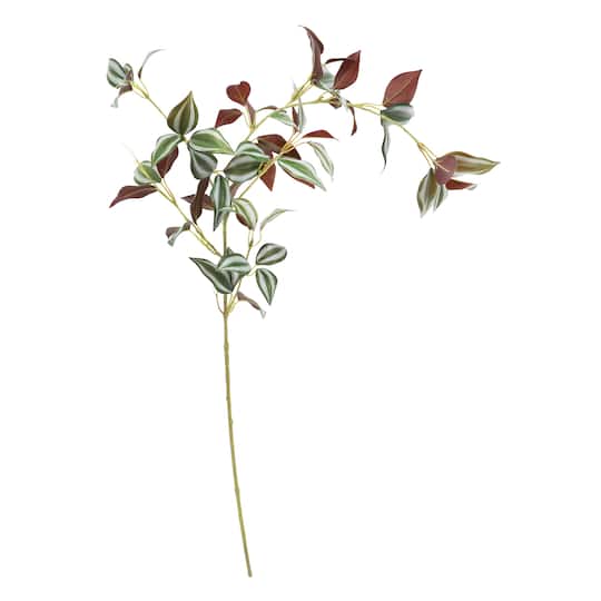 Green &#x26; Red Variegated Hanging Foliage Stem by Ashland&#xAE;
